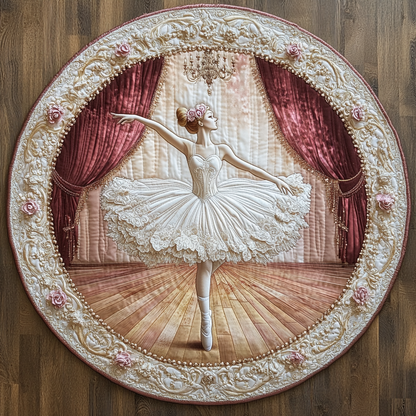 Ballet Stage CQ0306034CL Quilted Round Mat