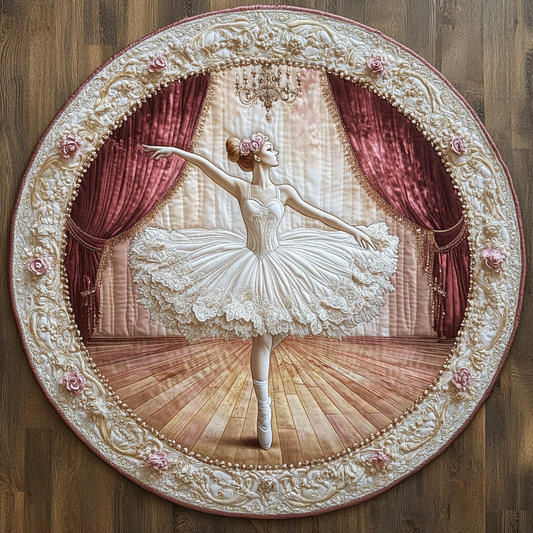 Ballet Stage CQ0306034CL Quilted Round Mat