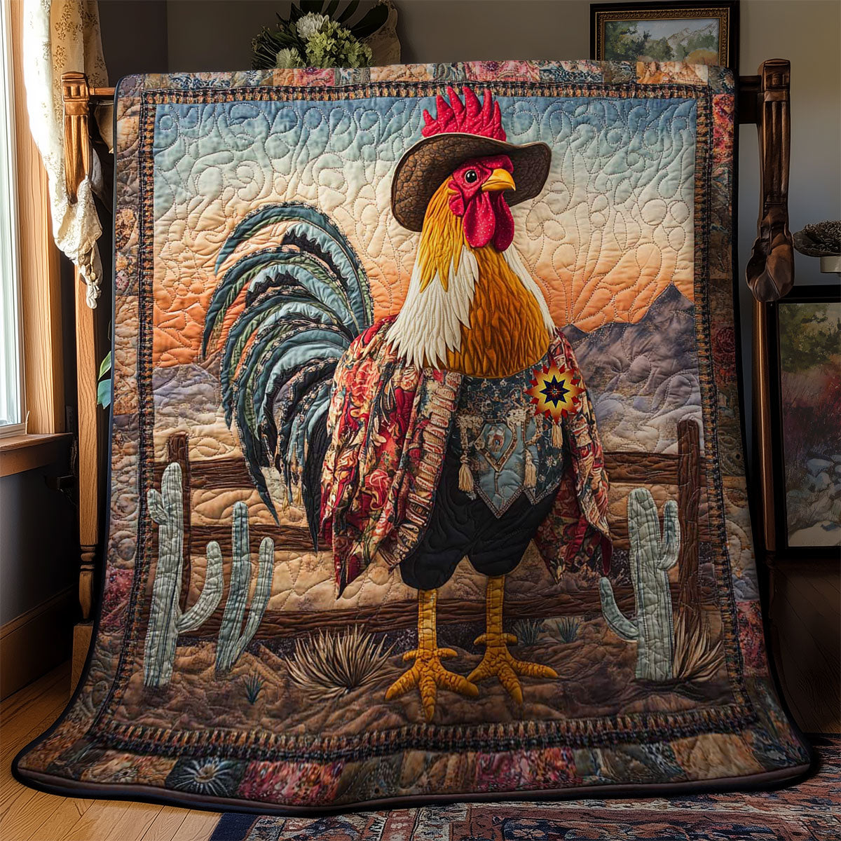 Bandana Chicken Style WN1812023CL Quilt