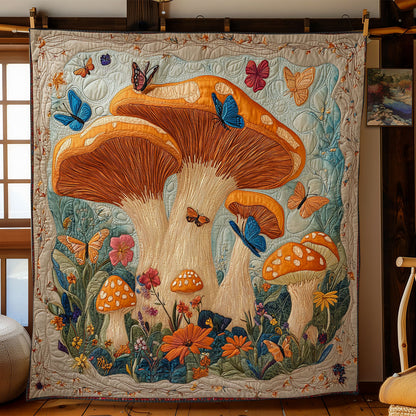 Enchanted Mushroom Grove WN2605024CL Quilt