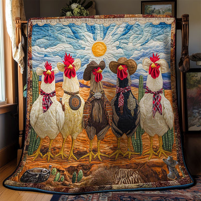 Wild West Chicken WN1812029CL Quilt