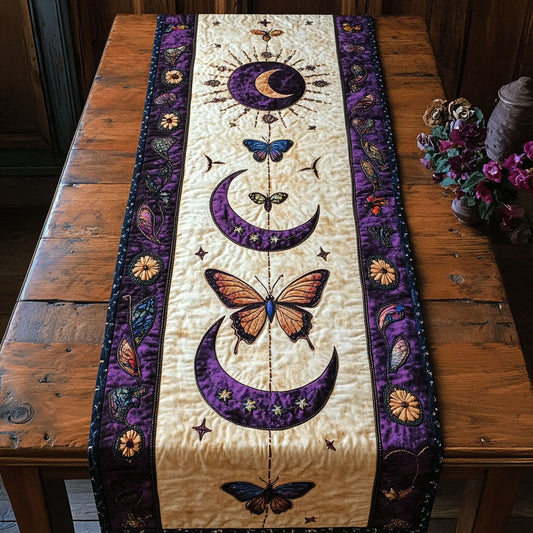 Nocturne In Purple CP0805046CL Quilted Table Runner