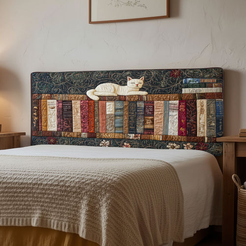 Quiet Pages CP1212023CL Quilted Headboard Slipcover