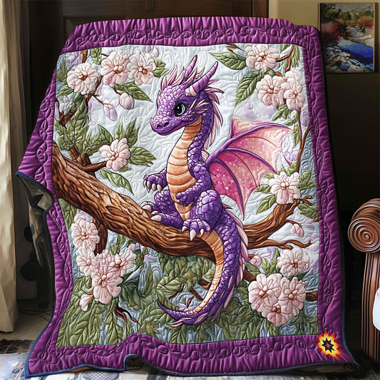 Purple Dragon WY2312053CL Quilt