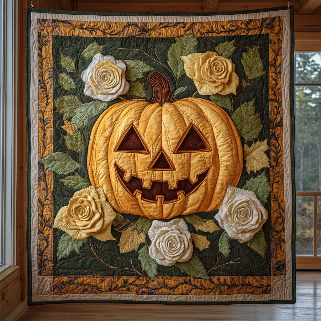 Pumpkin Bloom CP2708006CL Quilt