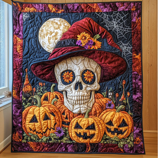 Witch’s Skull CP2608013CL Quilt