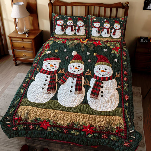 Snowman Triplet WP0612036CL Duvet Cover Set