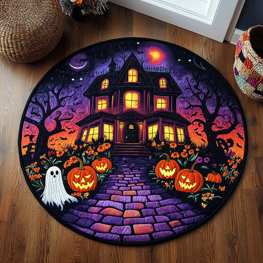 Gravelight Grove WJ0608049CL Quilted Round Mat