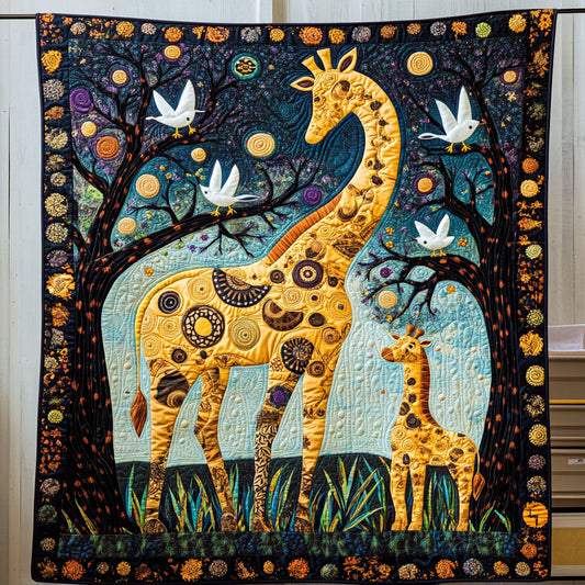 Stargazer Giraffes WY1808020CL Quilt