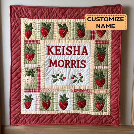 Jam & Joy CP1807060CL Personalized Baby Quilt