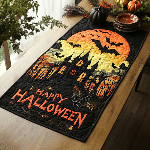 Halloween Howls WJ1507034CL Quilted Table Runner