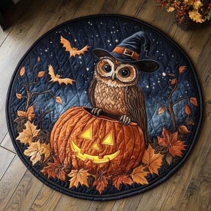 Owlspell WN0708078CL Quilted Round Mat
