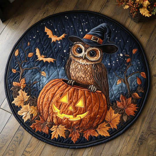 Owlspell WN0708078CL Quilted Round Mat