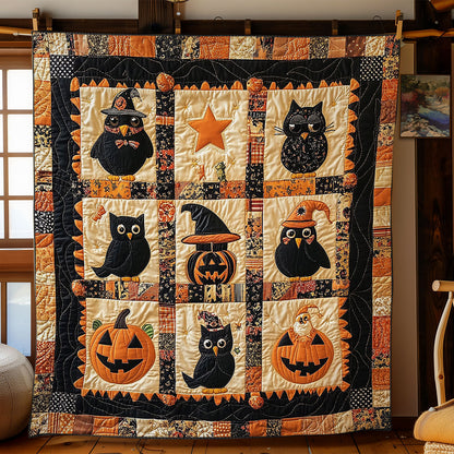 Pumpkin Sitter WN0108032CL Quilt
