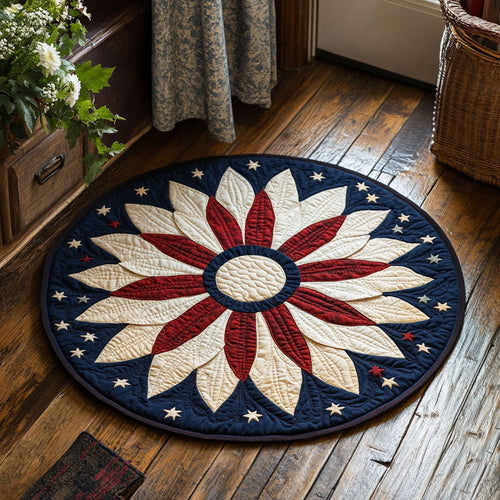 Sunflower American Pattern WX1305045CL Quilted Round Mat