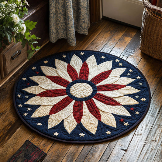 Sunflower American Pattern WX1305045CL Quilted Round Mat