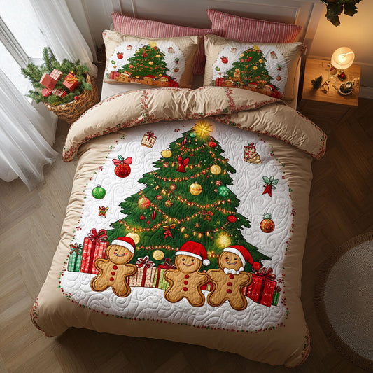 Gingerbread Snow Tree Magic WN1811024CL Duvet Cover Set