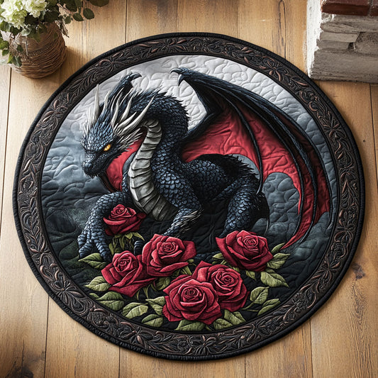 Rose Guardian CW2207029CL Quilted Round Mat