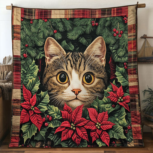 Cat Christmas Tree WN0811017CL Quilt