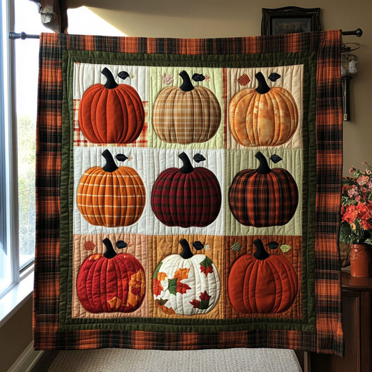 Pumpkin Medley WY1508069CL Quilt