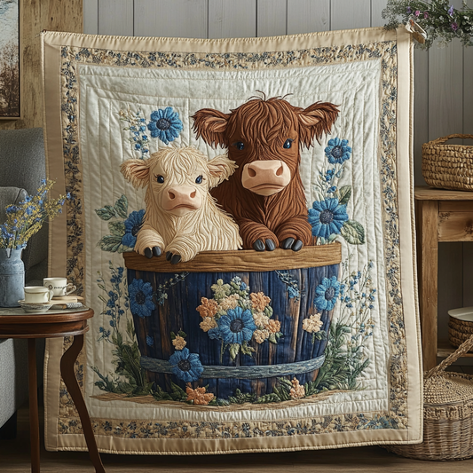 Meadow Friends YR2001048CL Quilt