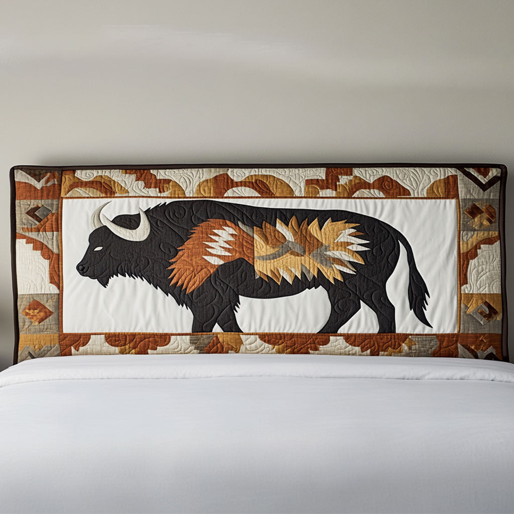 Golden Bison WN1712009CL Quilted Headboard Slipcover
