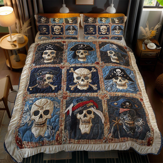 High Seas Skulls WN1212060CL Duvet Cover Set