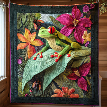 Frog Tropical CP2008060CL Quilt