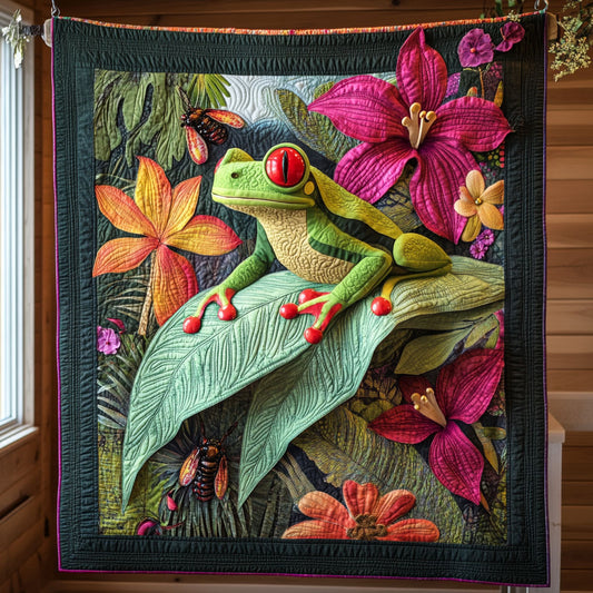 Frog Tropical CP2008060CL Quilt