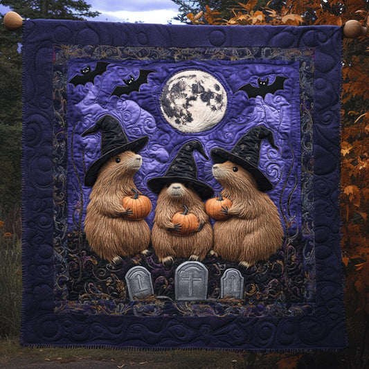 Pumpkin Pie Capybara WN1108068CL Quilt