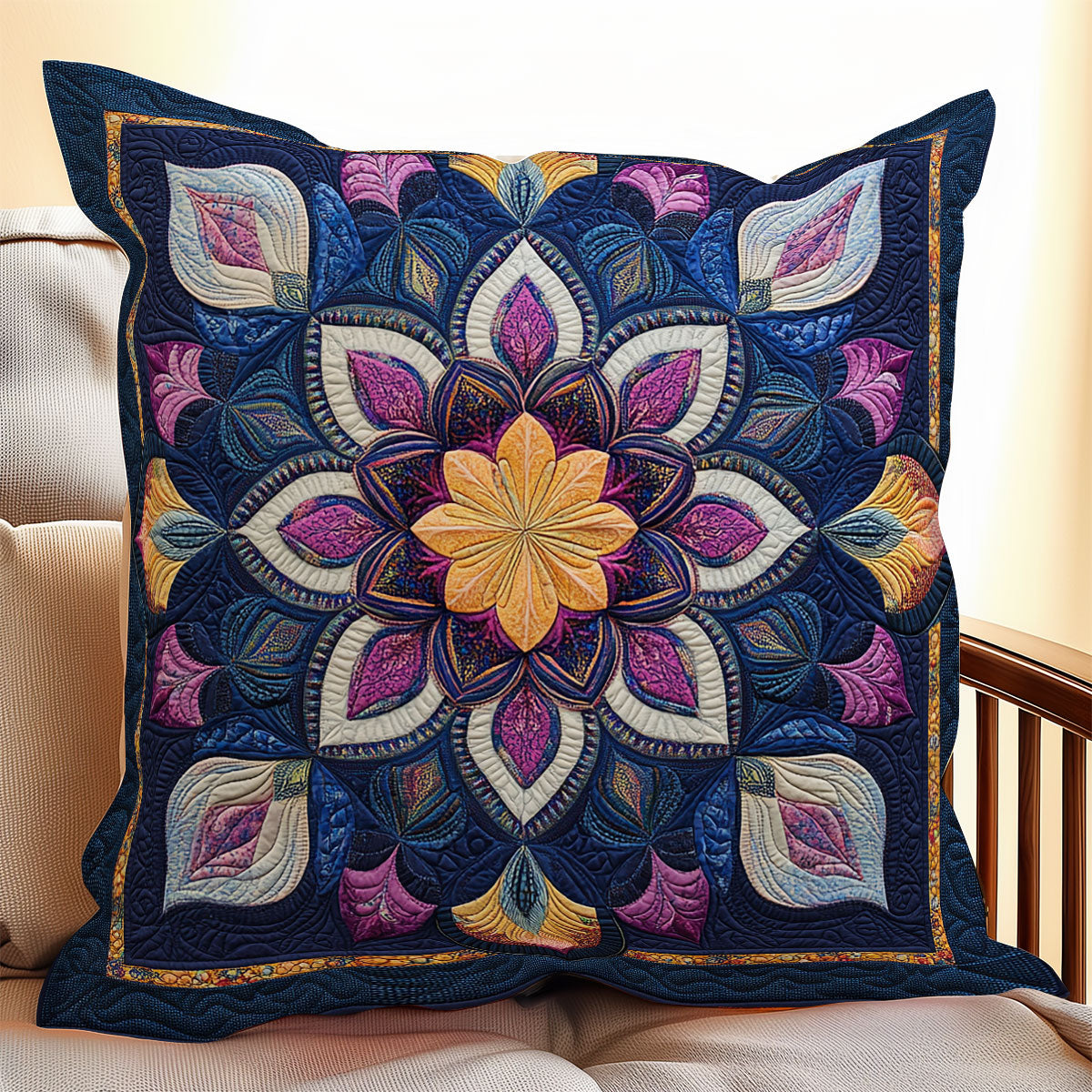 Mandala Pattern WX13060106CL Quilt Pillow Case