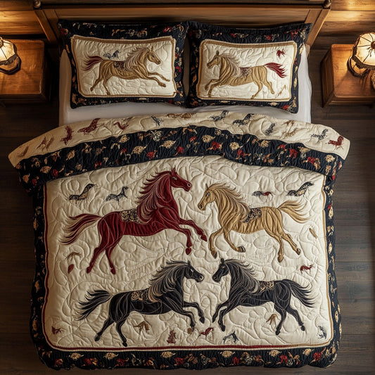 Galloping Horse WY2202027CL Duvet Cover Set