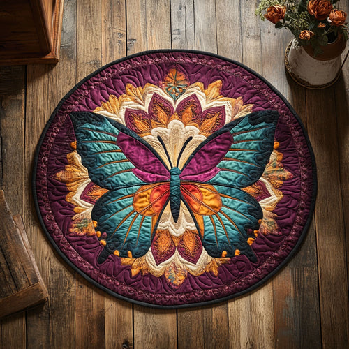 Aurora Garden CP2807056CL Quilted Round Mat