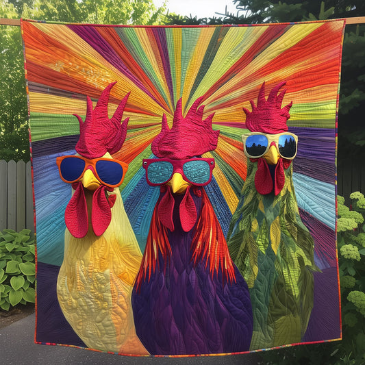 Radiant Chicken LT1009020CL Quilt