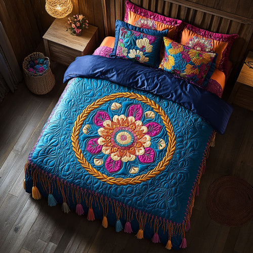 Boho Garden Mandala WJ0406015CL Duvet Cover Set