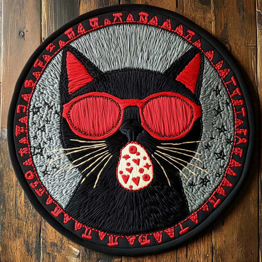 Star Cat WN2404024CL Quilted Round Mat