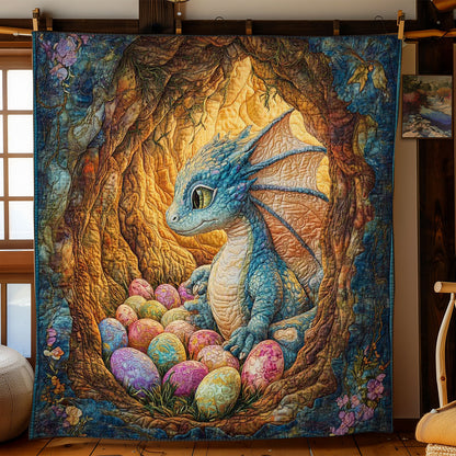Easter Dragon Hatchling WN1501031CL Quilt