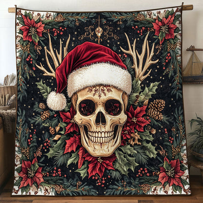 Skull Red Bloom WN0310075CL Quilt