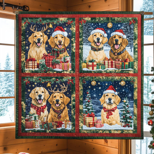 Golden Retriever Country Life WN15080033CL Quilt