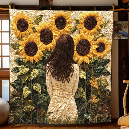 Sunflower Breeze WJ2002020CL Quilt