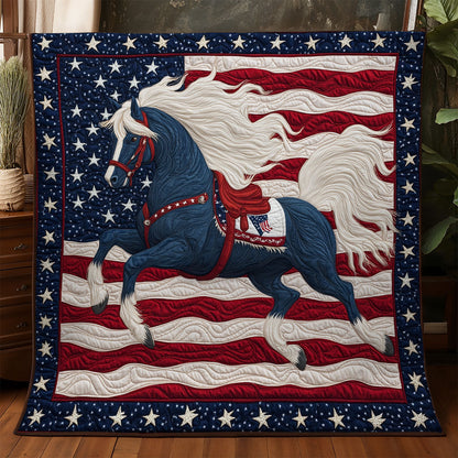 Horse Of Patriot WX1306018CL Quilt