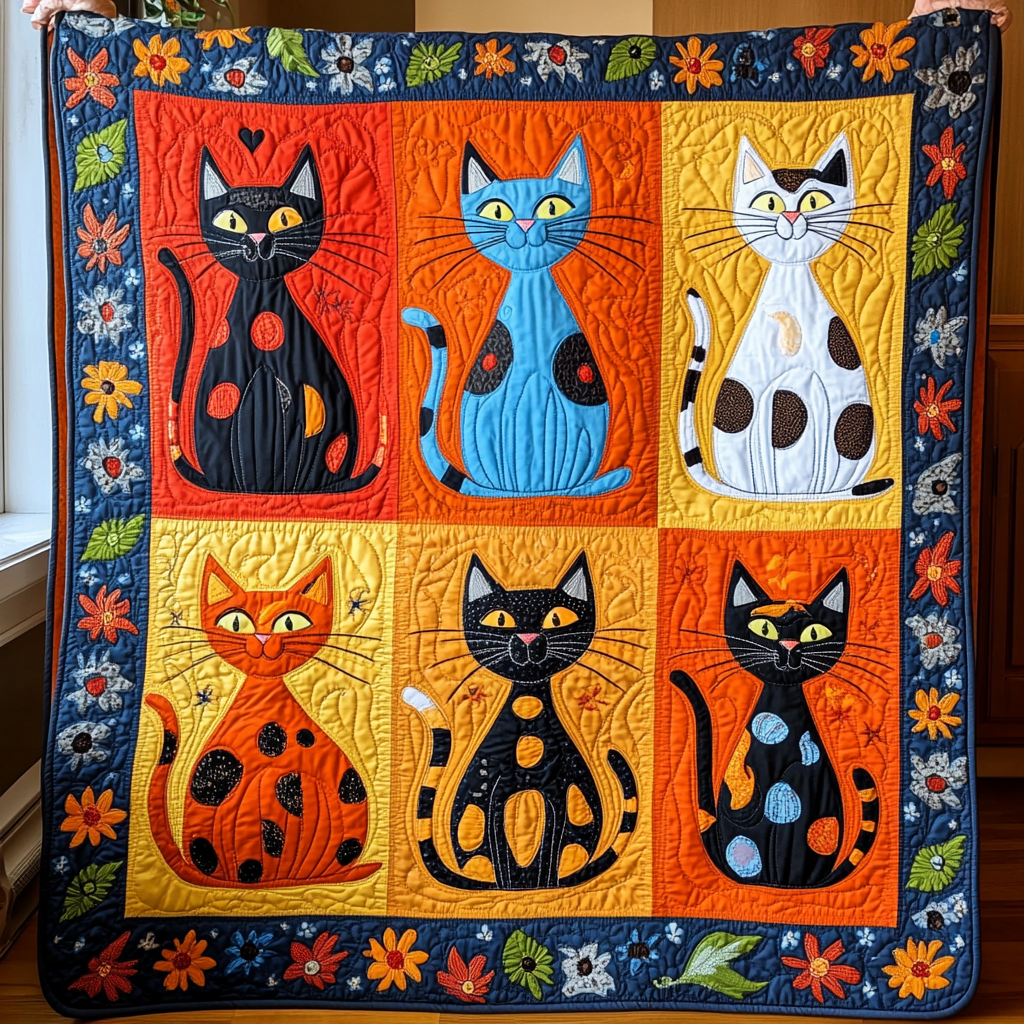 Cat YR0401009CL Quilt