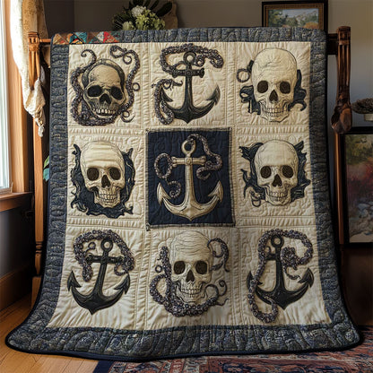 Anchor And Skull WN2311041CL Quilt
