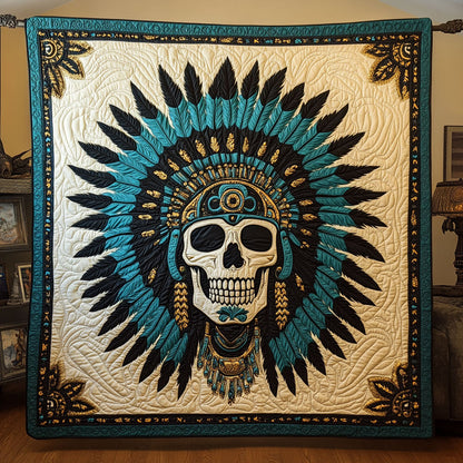 Aboriginal Skull WY1904016CL Quilt