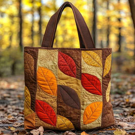 Cozy Foliage WJ2309002CL Quilted Tote Bag