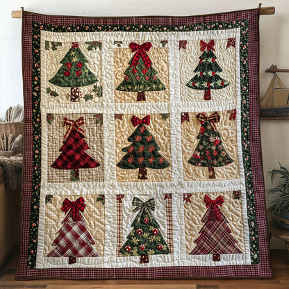 Vintage Star Christmas Tree WN1211123CL Quilt