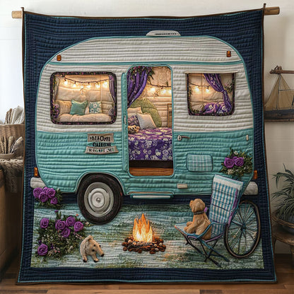 Retro Camper Dreams WN1504056CL Quilt