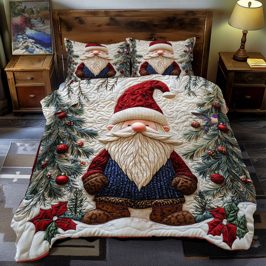 Santa Gnome WY1012080CL Duvet Cover Set