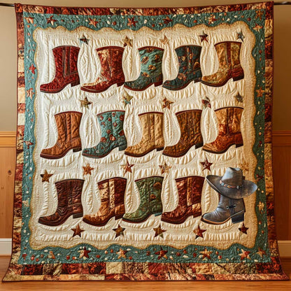 Cowboy Boots Collection WP0412042CL Quilt
