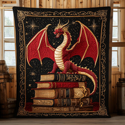 Dragon Book Flame CW2507027CL Quilt
